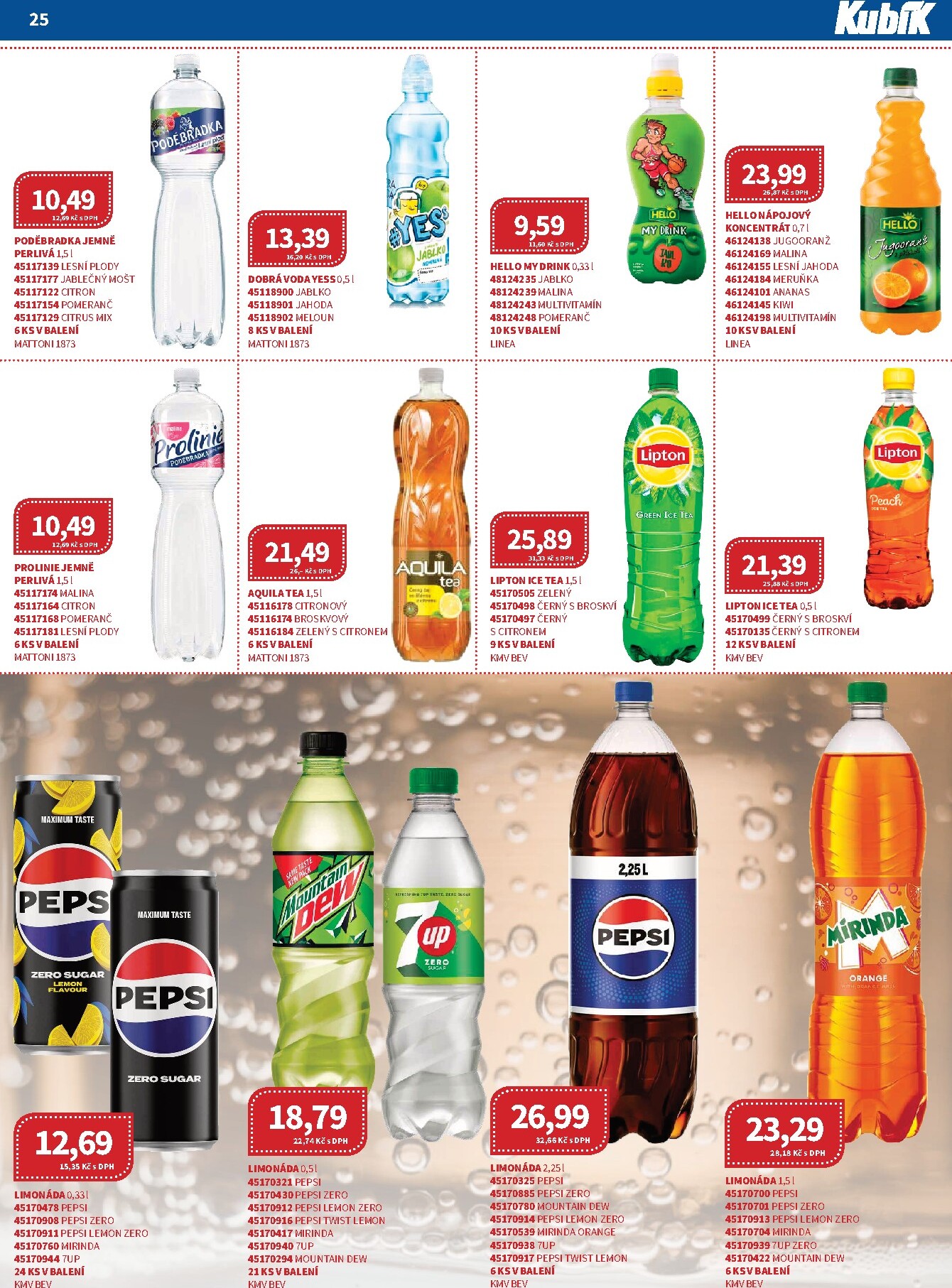 kubik - Kubík - Velkoobchod leták platný od neděle 01.03.2026 do úterý 31.03.2026 - page: 25