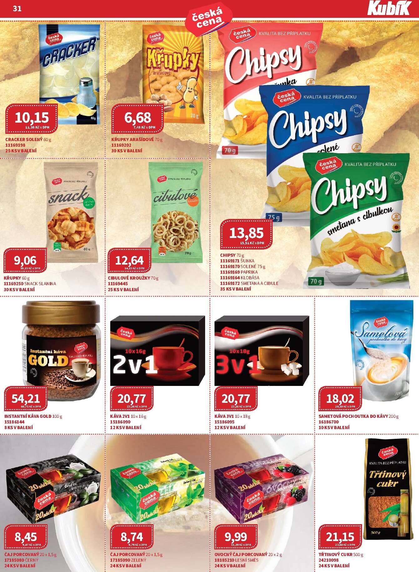 kubik - Kubík - Velkoobchod leták platný od neděle 01.03.2026 do úterý 31.03.2026 - page: 31