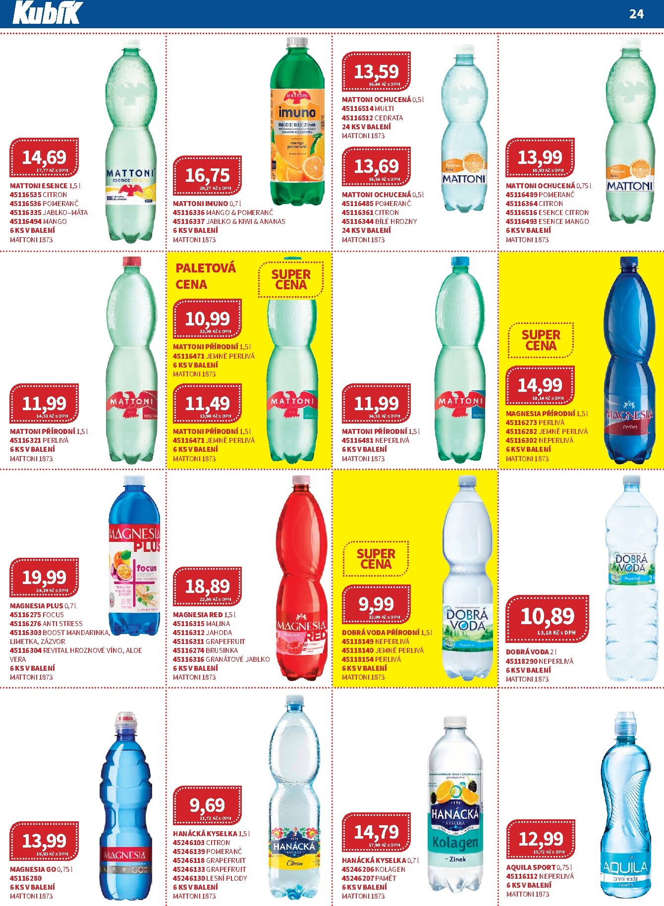 kubik - Kubík - Velkoobchod leták platný od neděle 01.03.2026 do úterý 31.03.2026 - page: 24