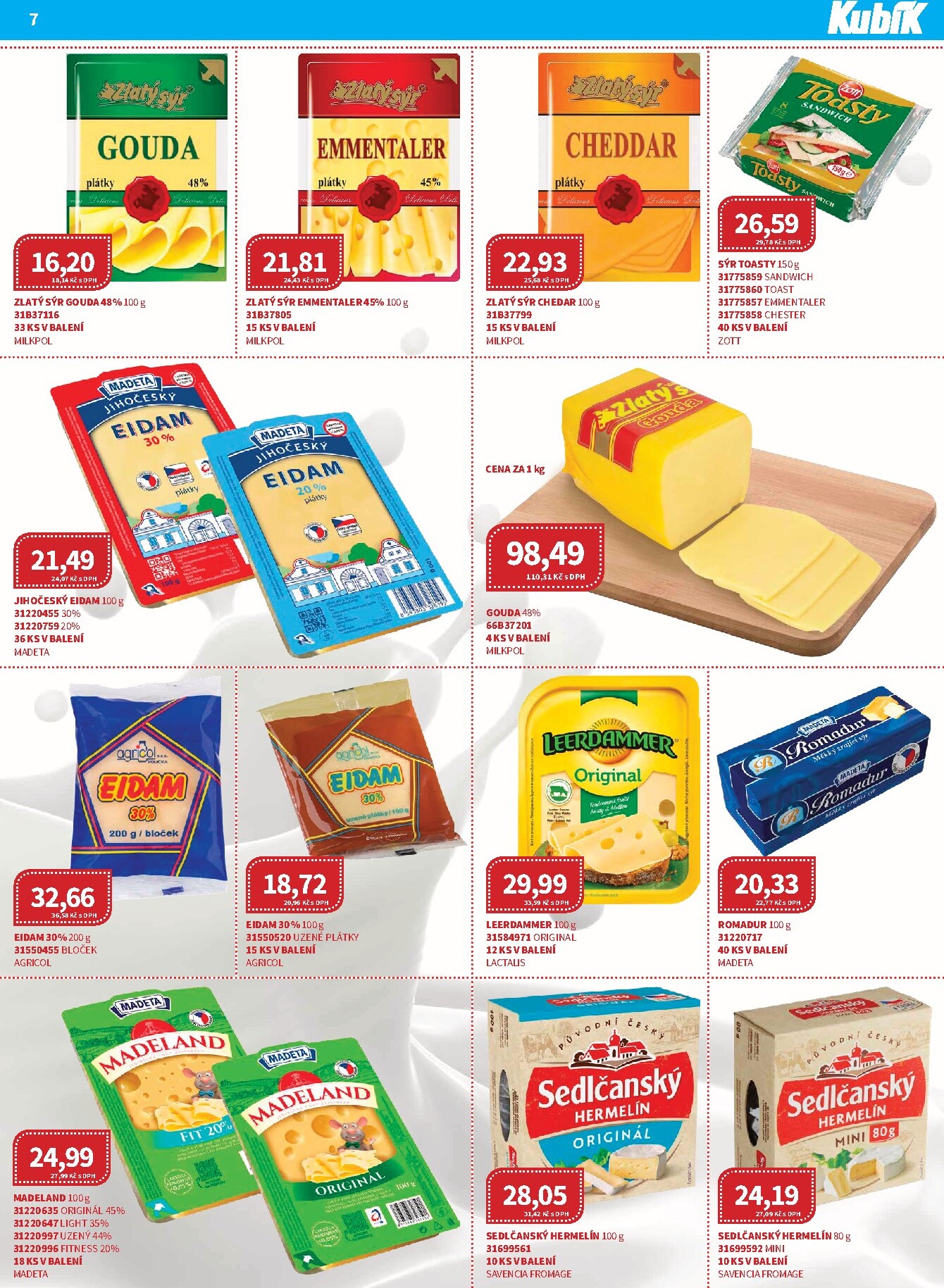 kubik - Kubík - Velkoobchod leták platný od neděle 01.03.2026 do úterý 31.03.2026 - page: 7