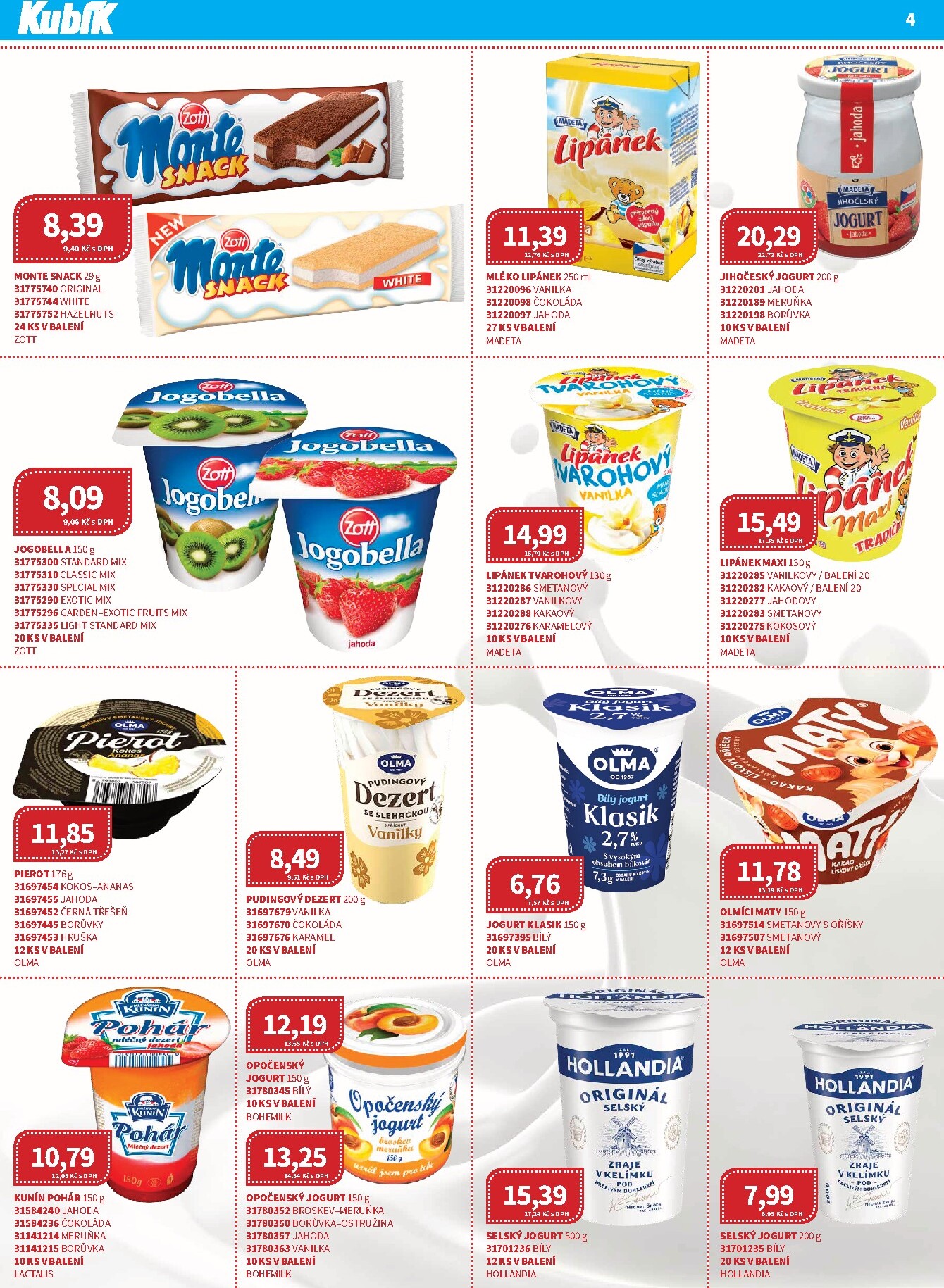 kubik - Kubík - Velkoobchod leták platný od neděle 01.03.2026 do úterý 31.03.2026 - page: 4