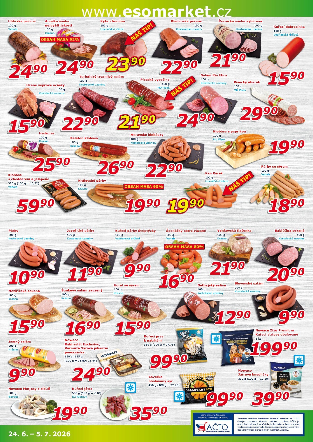eso-market - Budoucí ESO MARKET leták platný od středy 24.06.2026 do neděle 05.07.2026 - page: 2