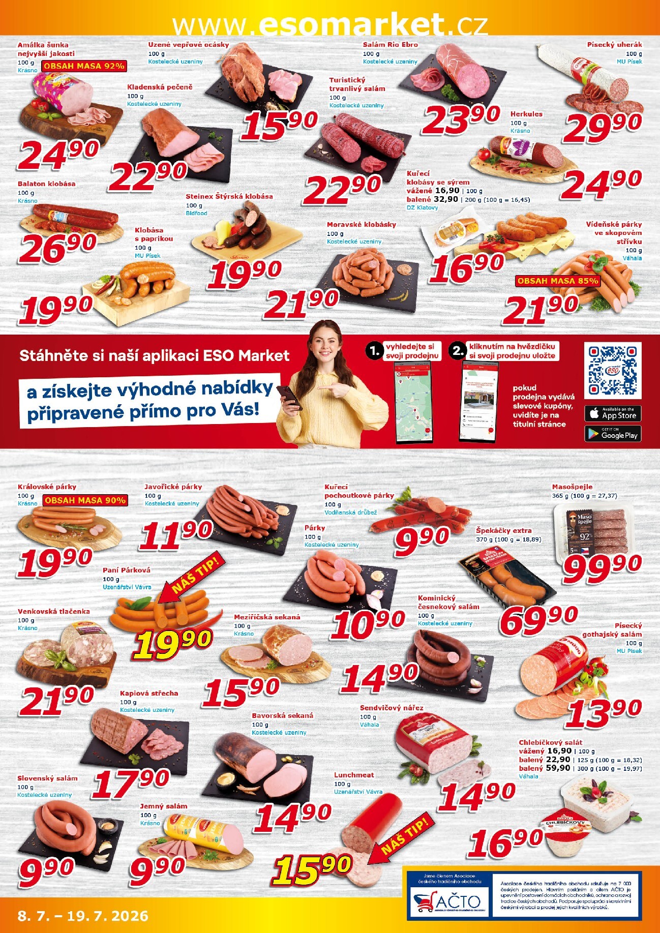 eso-market - Budoucí ESO MARKET leták platný od středy 08.07.2026 do neděle 19.07.2026 - page: 2