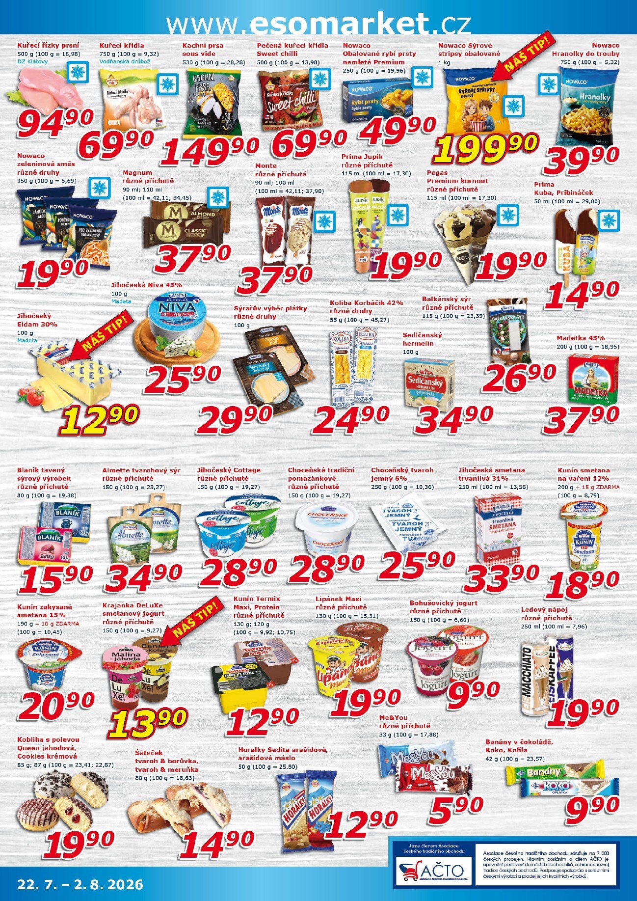 eso-market - Budoucí ESO MARKET leták platný od středy 22.07.2026 do neděle 02.08.2026 - page: 3