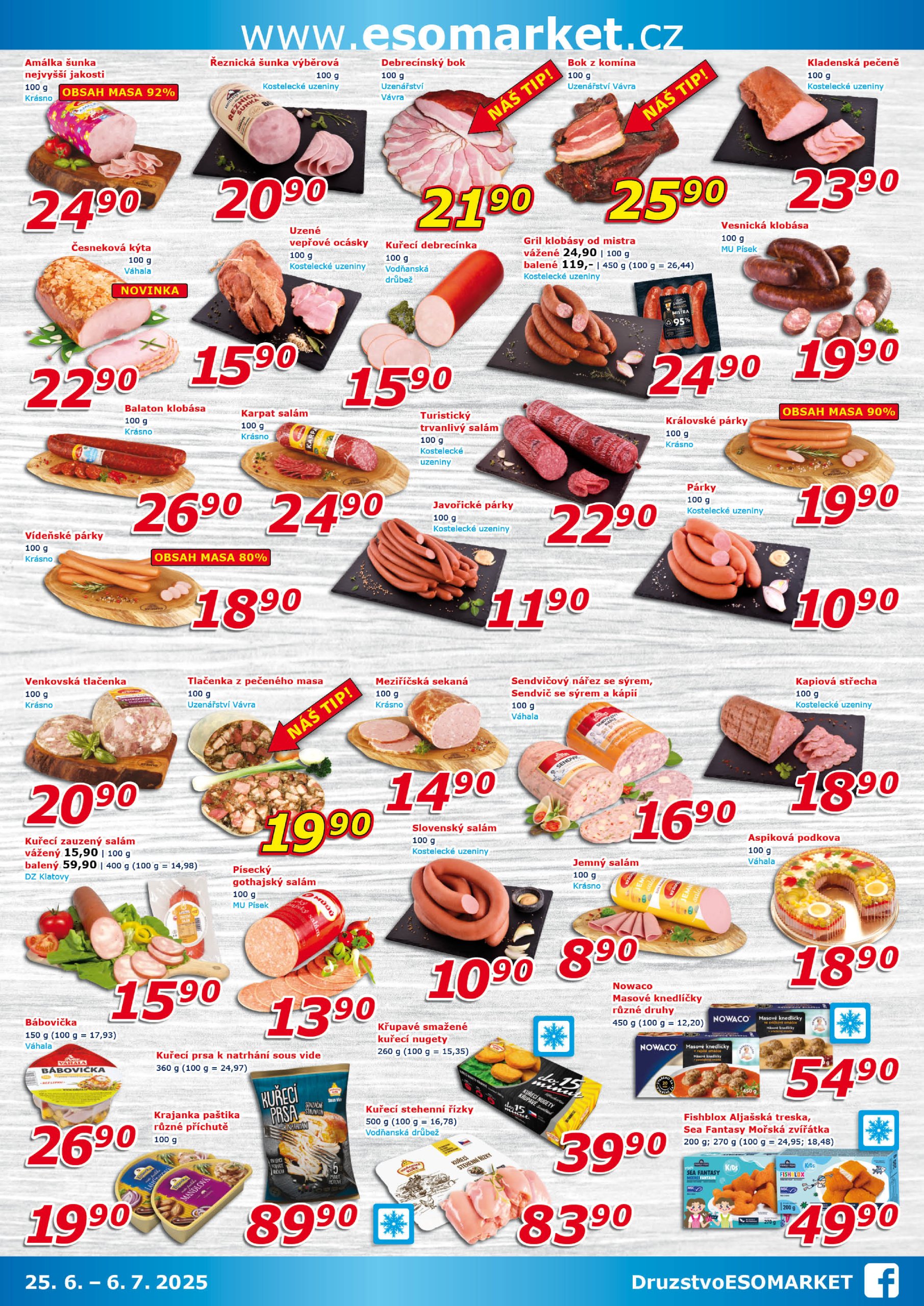 eso-market - Leták ESO MARKET od 25.06. do 06.07. - page: 2