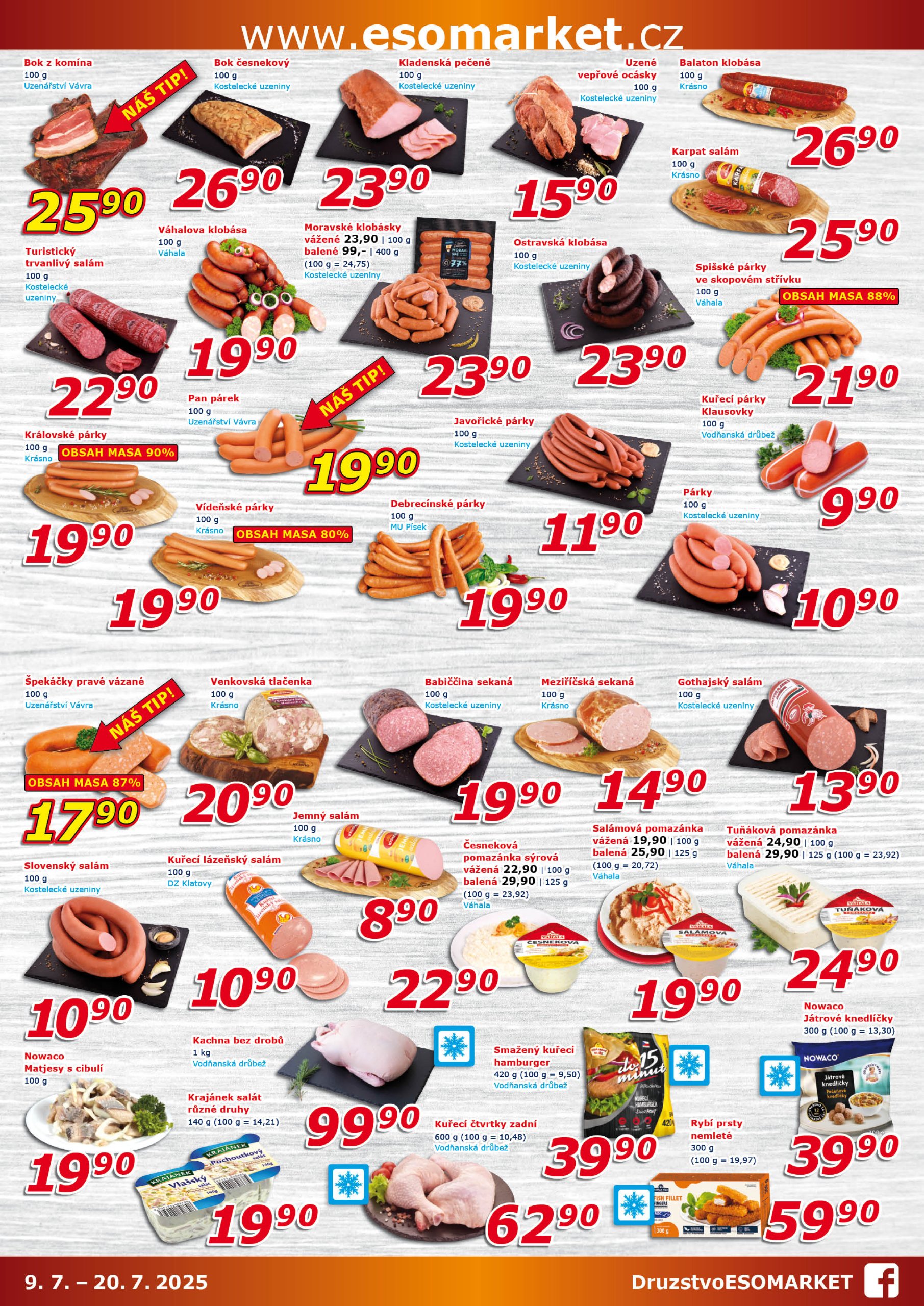 eso-market - Leták ESO MARKET od 09.07. do 20.07. - page: 2