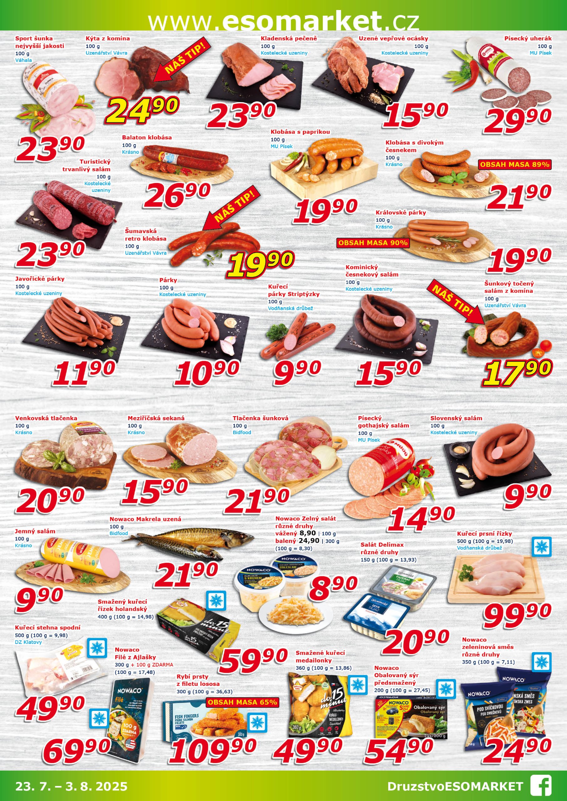 eso-market - Leták ESO MARKET od 23.07. do 03.08. - page: 2