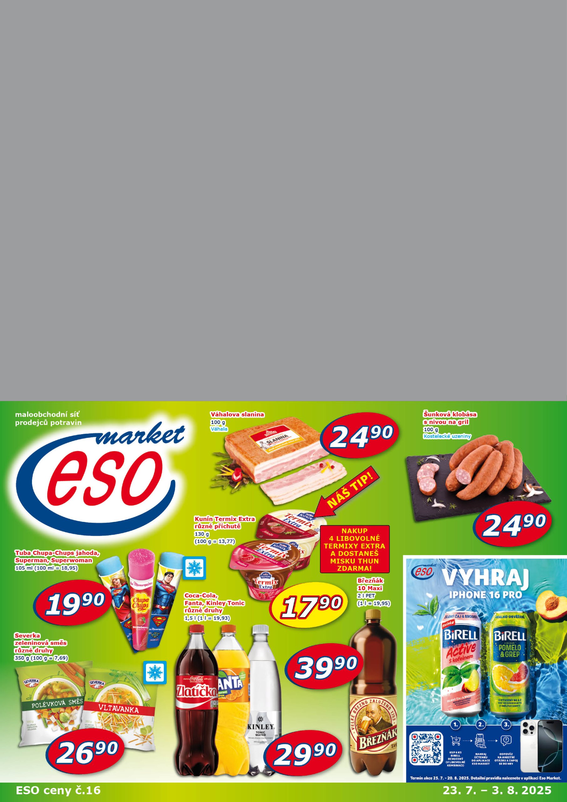 eso-market - Leták ESO MARKET od 23.07. do 03.08.