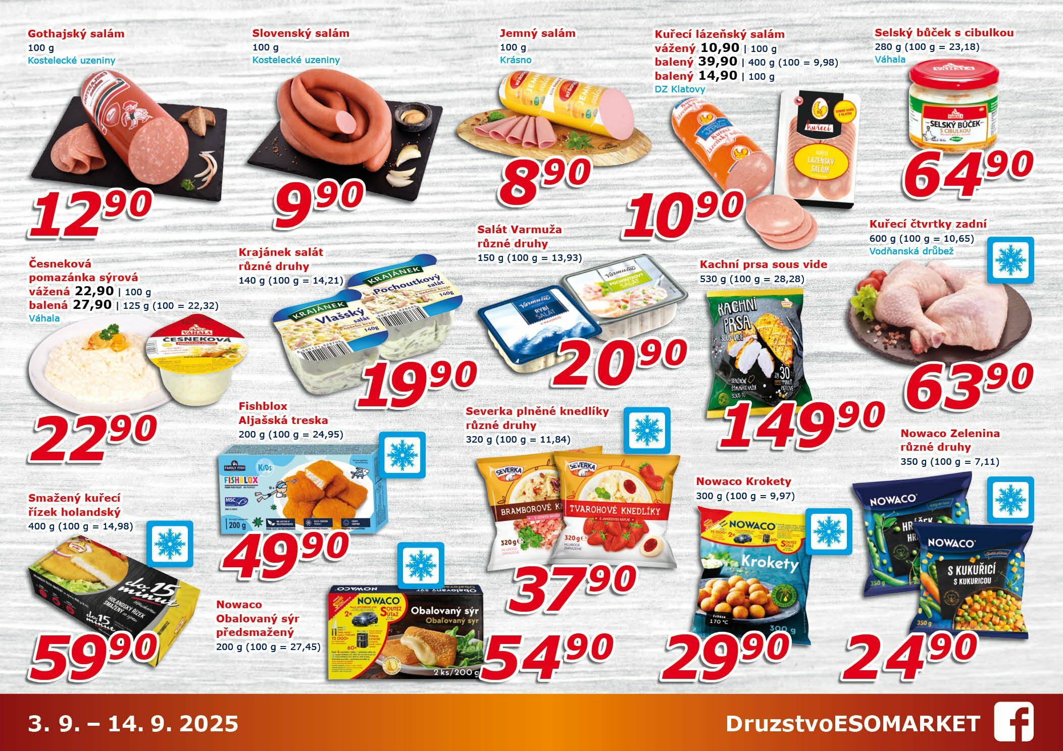 eso-market - Leták ESO MARKET od 03.09. do 14.09. - page: 3