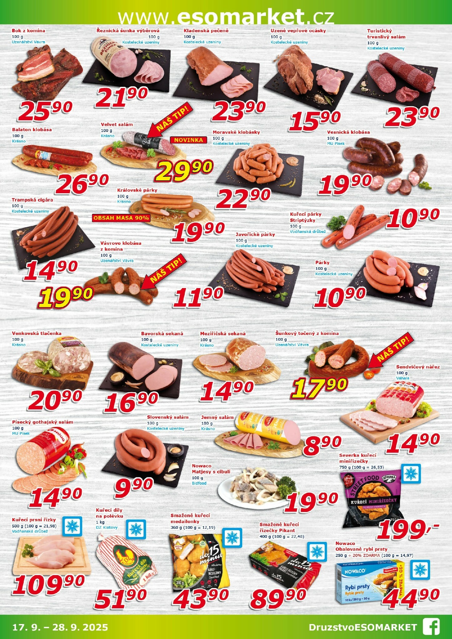 eso-market - Leták ESO MARKET od 17.09. do 28.09. - page: 2