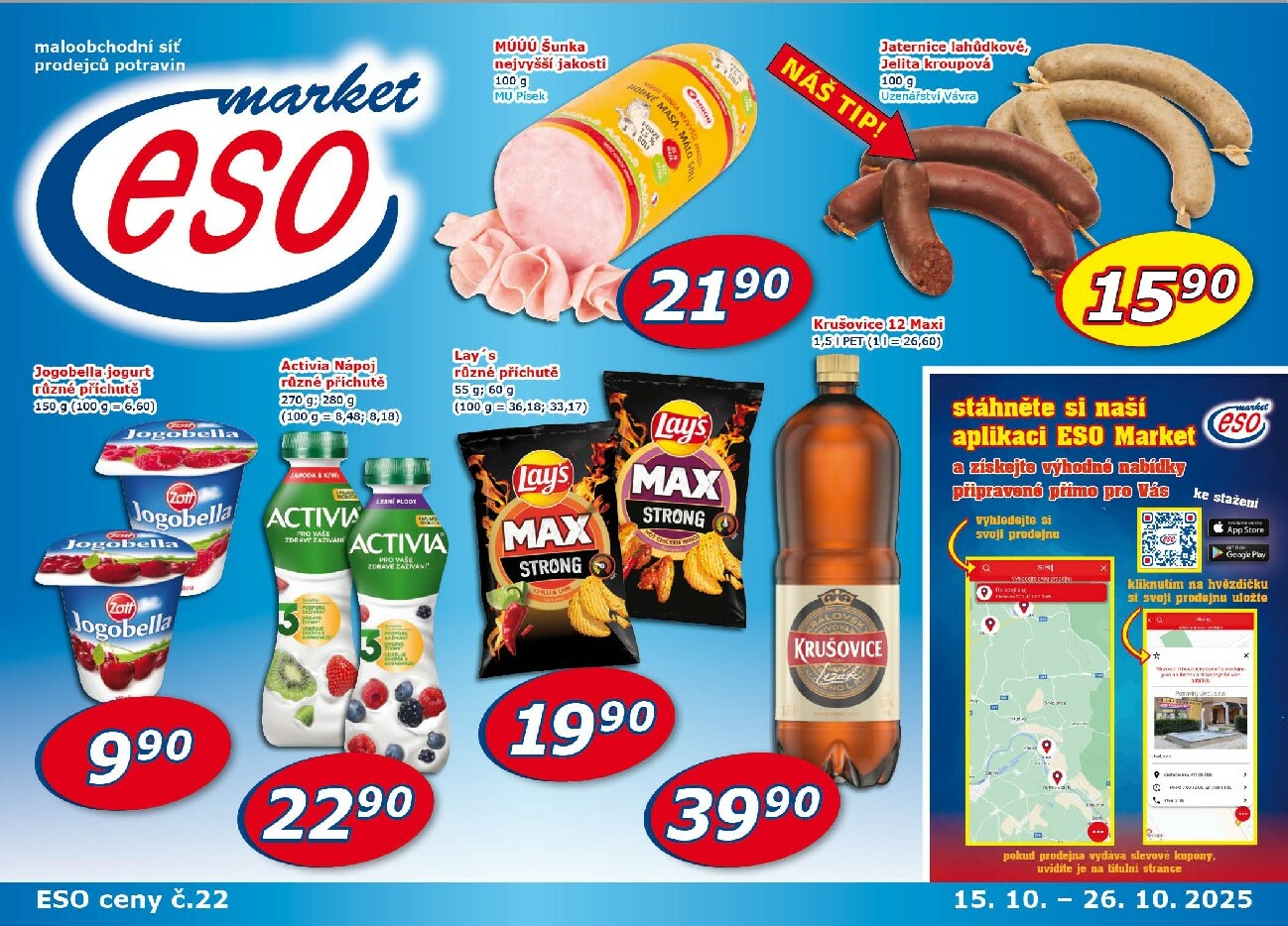 eso-market - Aktuální leták ESO MARKET od 15.10. do 26.10.