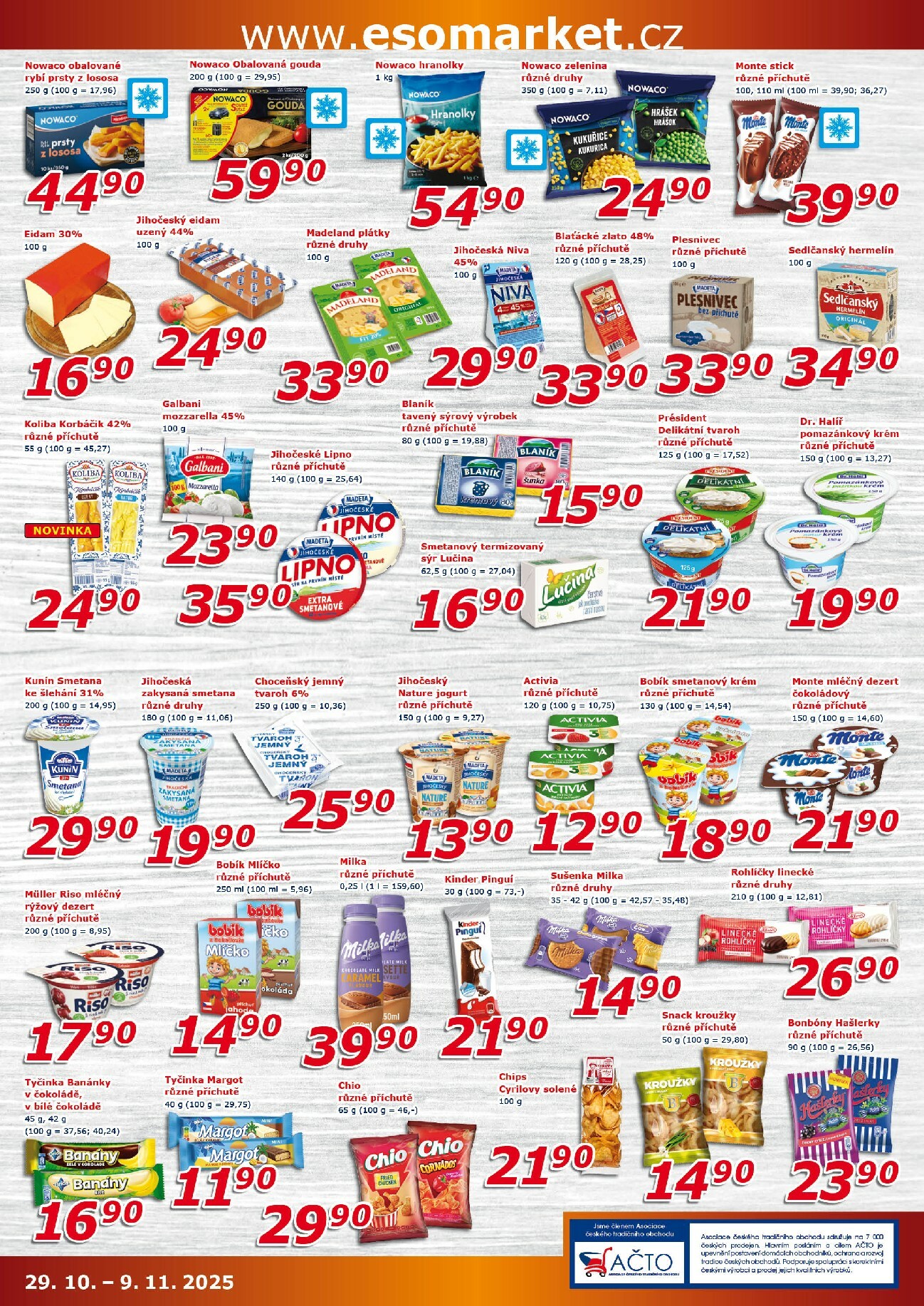 eso-market - Aktuální leták ESO MARKET od 29.10. do 09.11. - page: 3