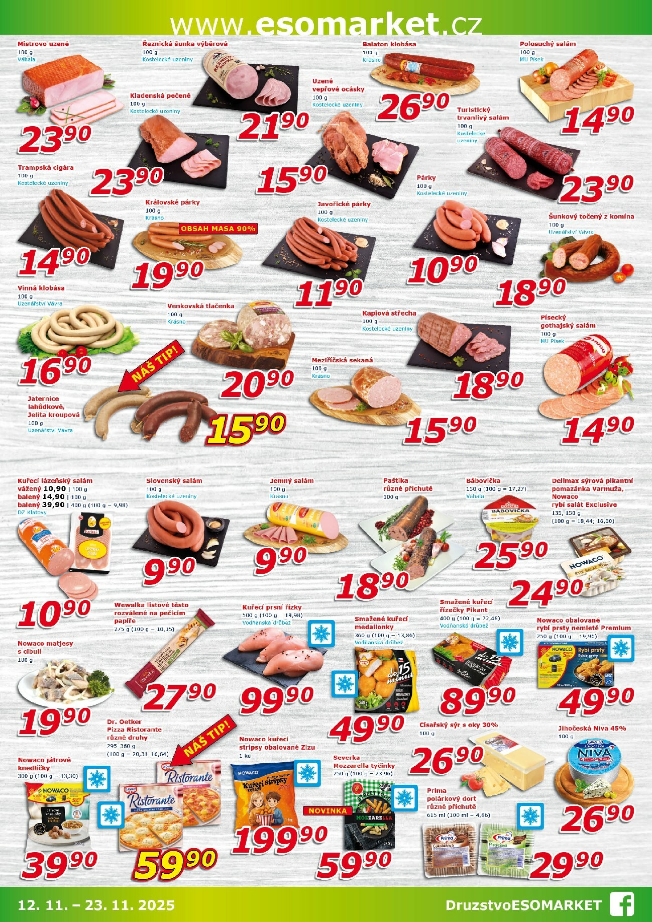 eso-market - Aktuální leták ESO MARKET od 12.11. do 23.11. - page: 2