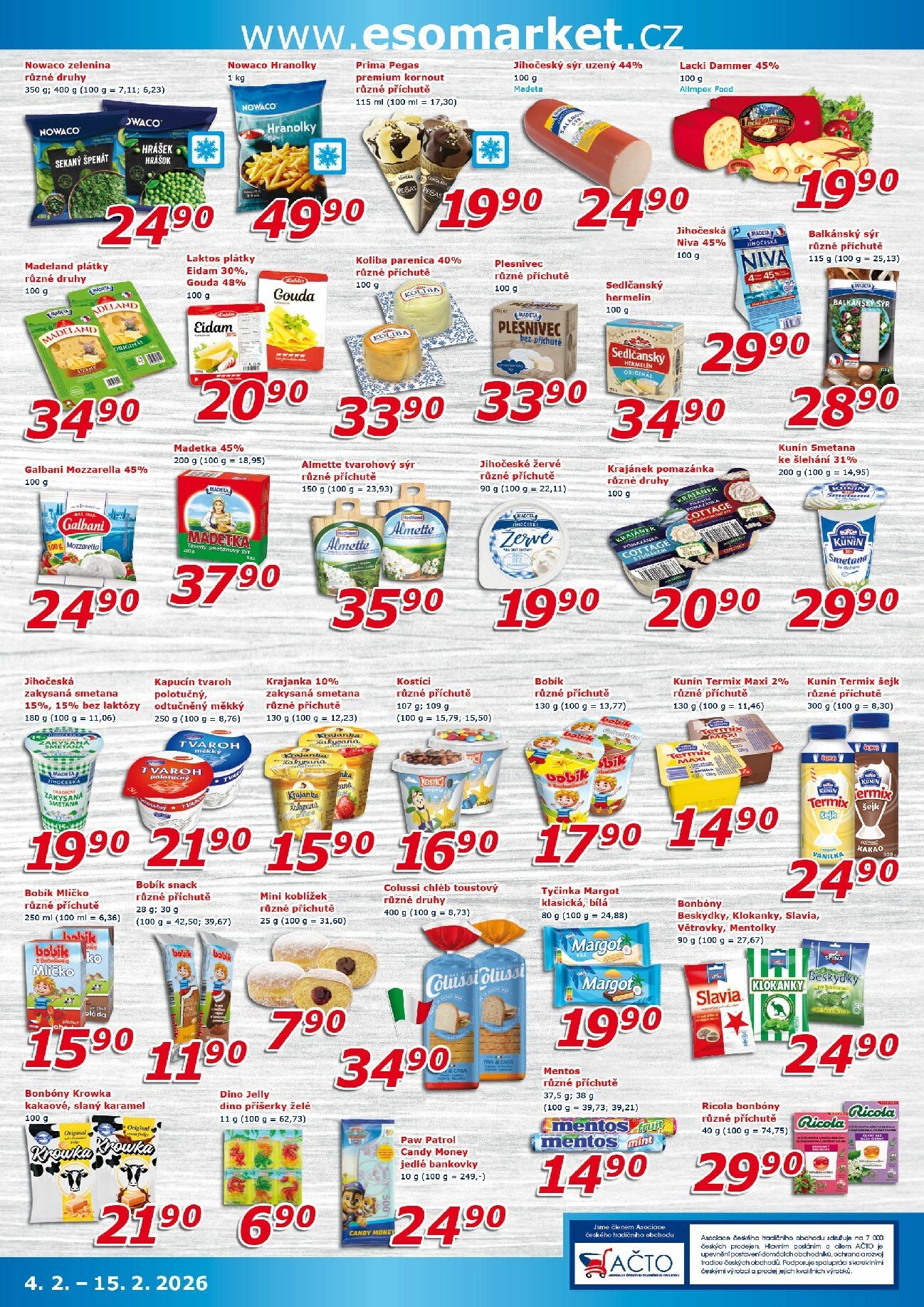 eso-market - ESO MARKET leták platný od středy 04.02.2026 do neděle 15.02.2026 - page: 3