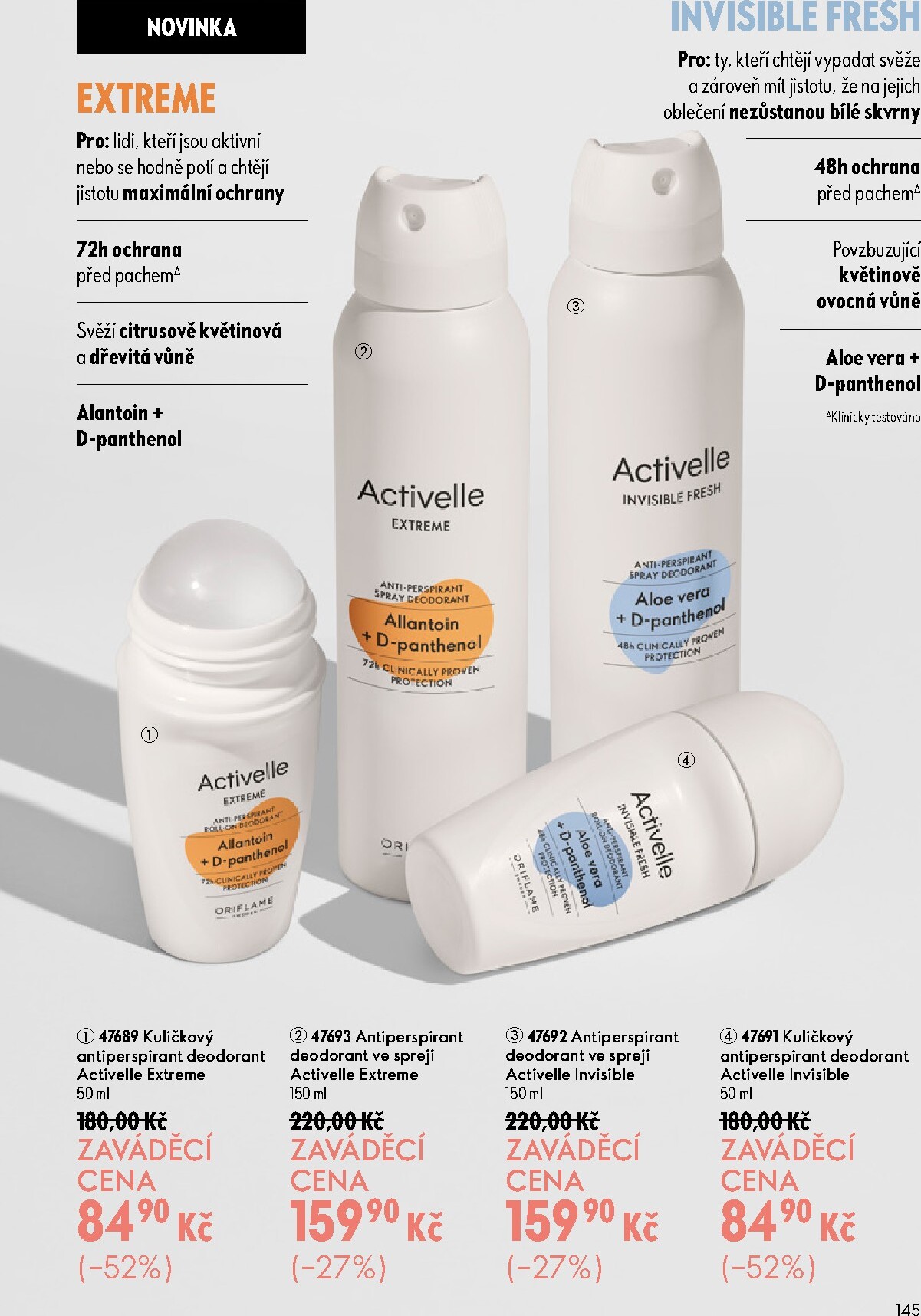 oriflame - Aktuální Oriflame leták platný od středy 17.06.2026 do úterý 07.07.2026 - page: 145