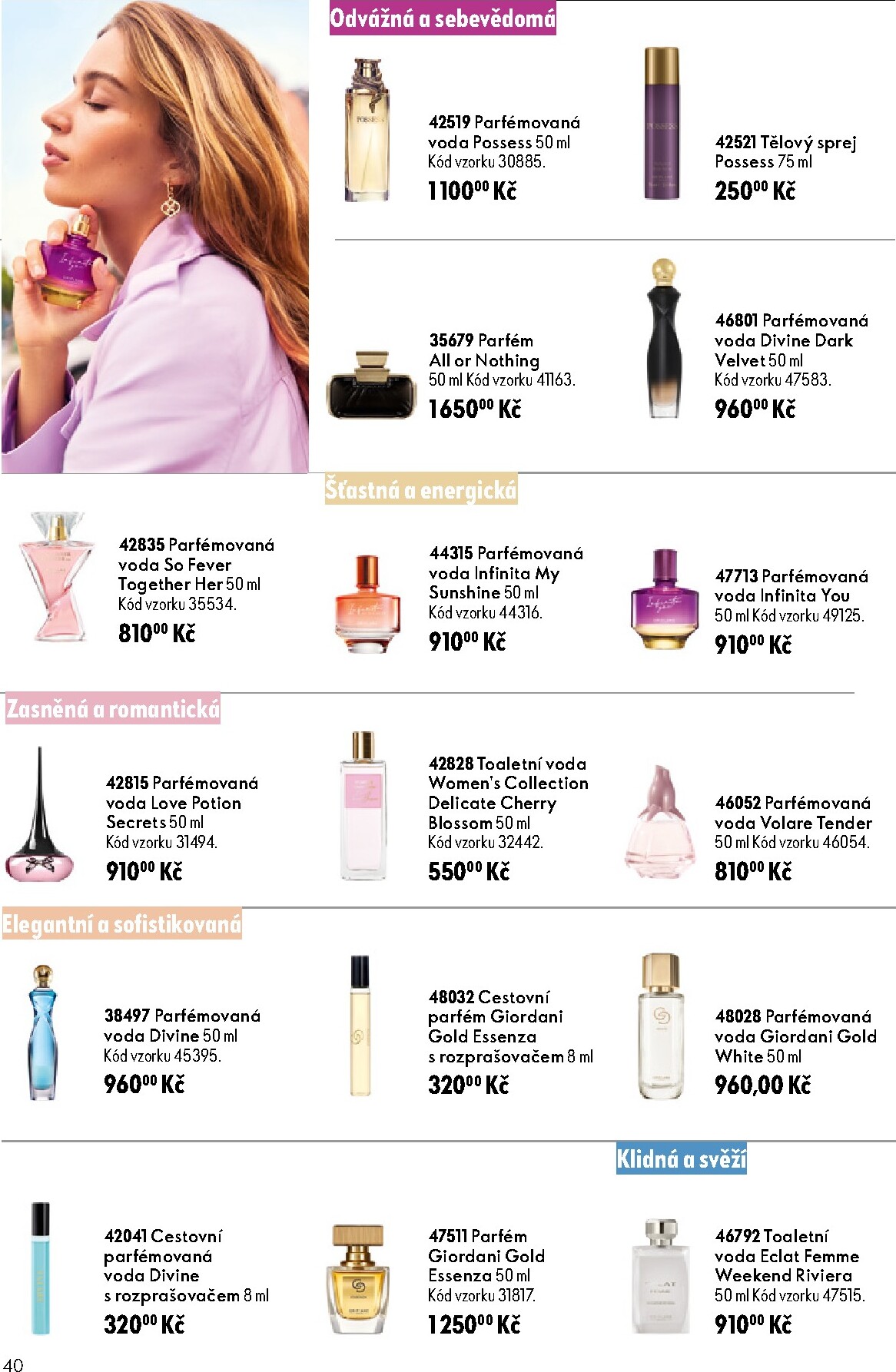 oriflame - Aktuální Oriflame leták platný od středy 17.06.2026 do úterý 07.07.2026 - page: 40