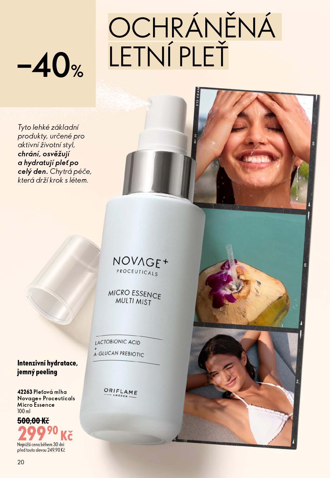 oriflame - Aktuální Oriflame leták platný od středy 08.07.2026 do úterý 28.07.2026 - page: 20