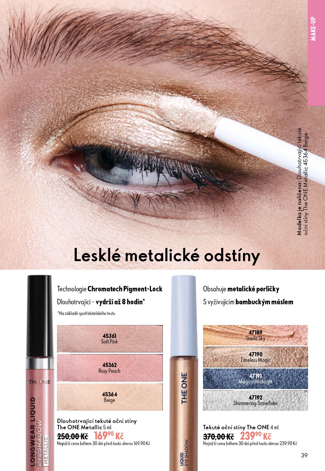 oriflame - Aktuální Oriflame leták platný od středy 08.07.2026 do úterý 28.07.2026 - page: 39