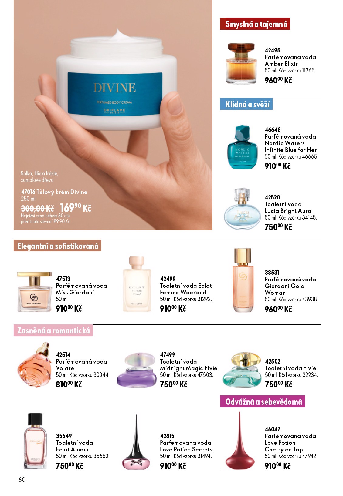 oriflame - Aktuální Oriflame leták platný od středy 08.07.2026 do úterý 28.07.2026 - page: 60