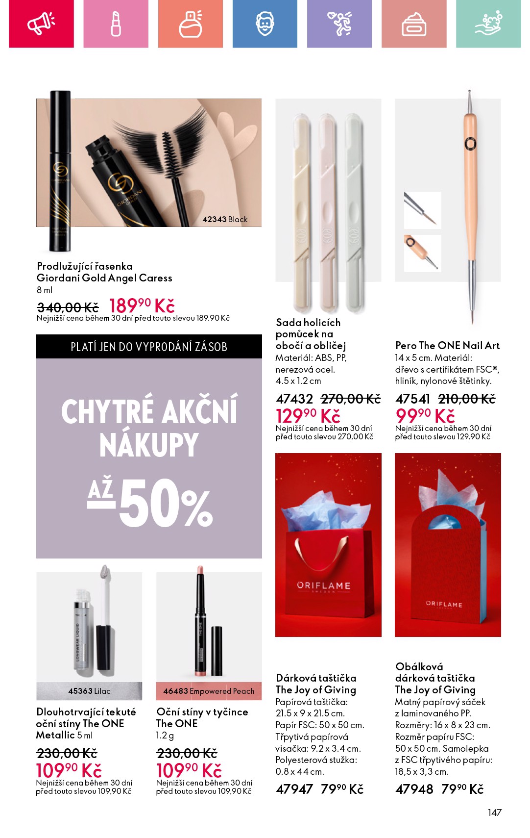 oriflame - Leták Oriflame od 04.05. do 24.05. - page: 147 oriflame - Leták Oriflame od 04.05. do 24.05. - page: 147