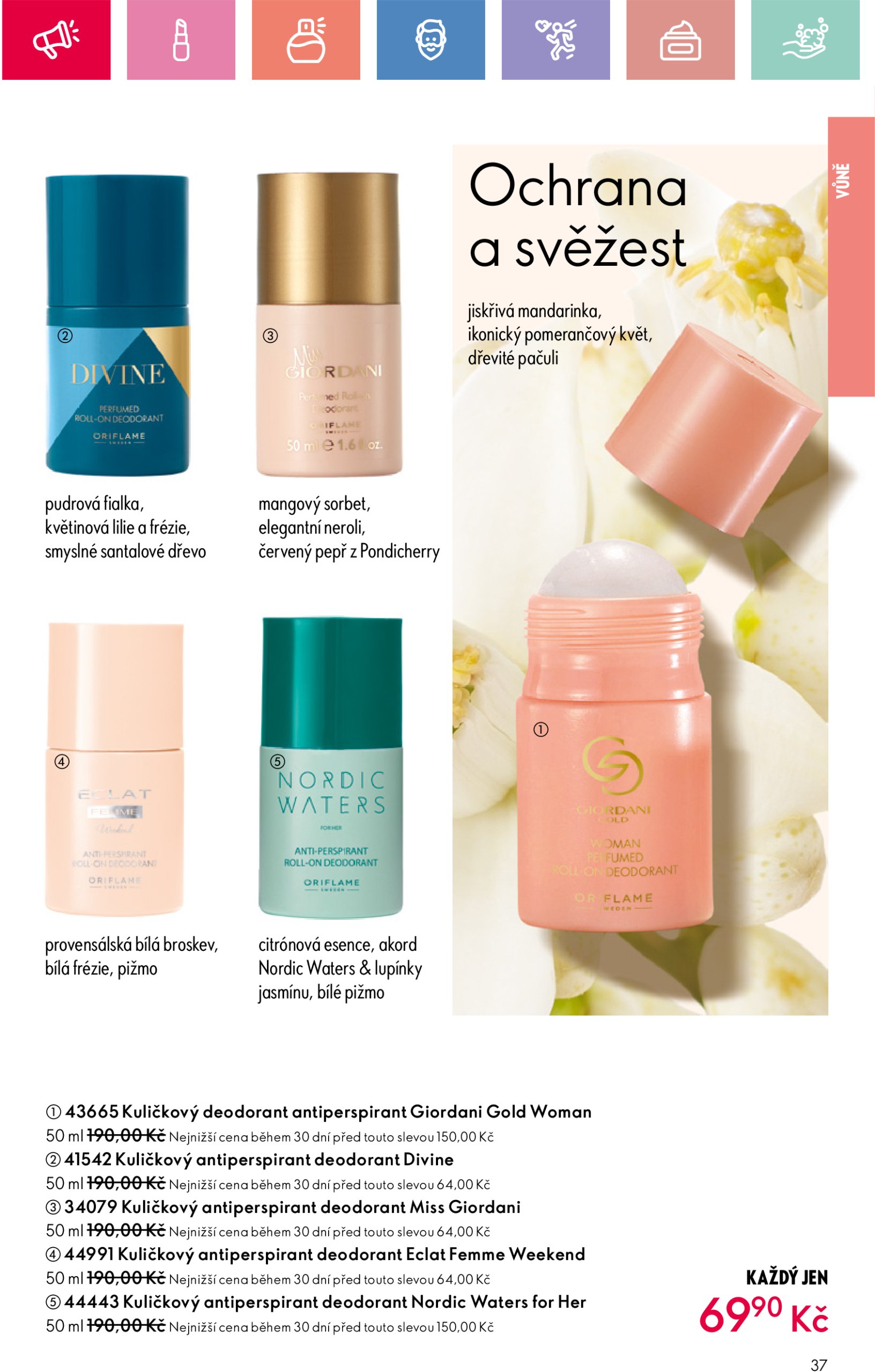 oriflame - Leták Oriflame od 25.05. do 14.06. - page: 37 oriflame - Leták Oriflame od 25.05. do 14.06. - page: 37