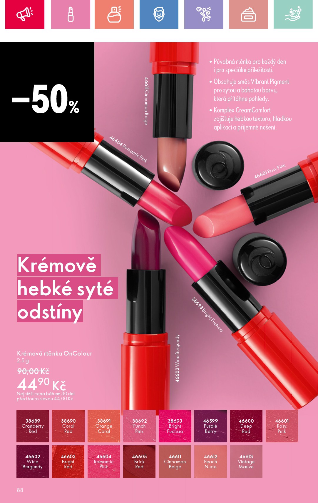 oriflame - Leták Oriflame od 15.06. do 05.07. - page: 88 oriflame - Leták Oriflame od 15.06. do 05.07. - page: 88