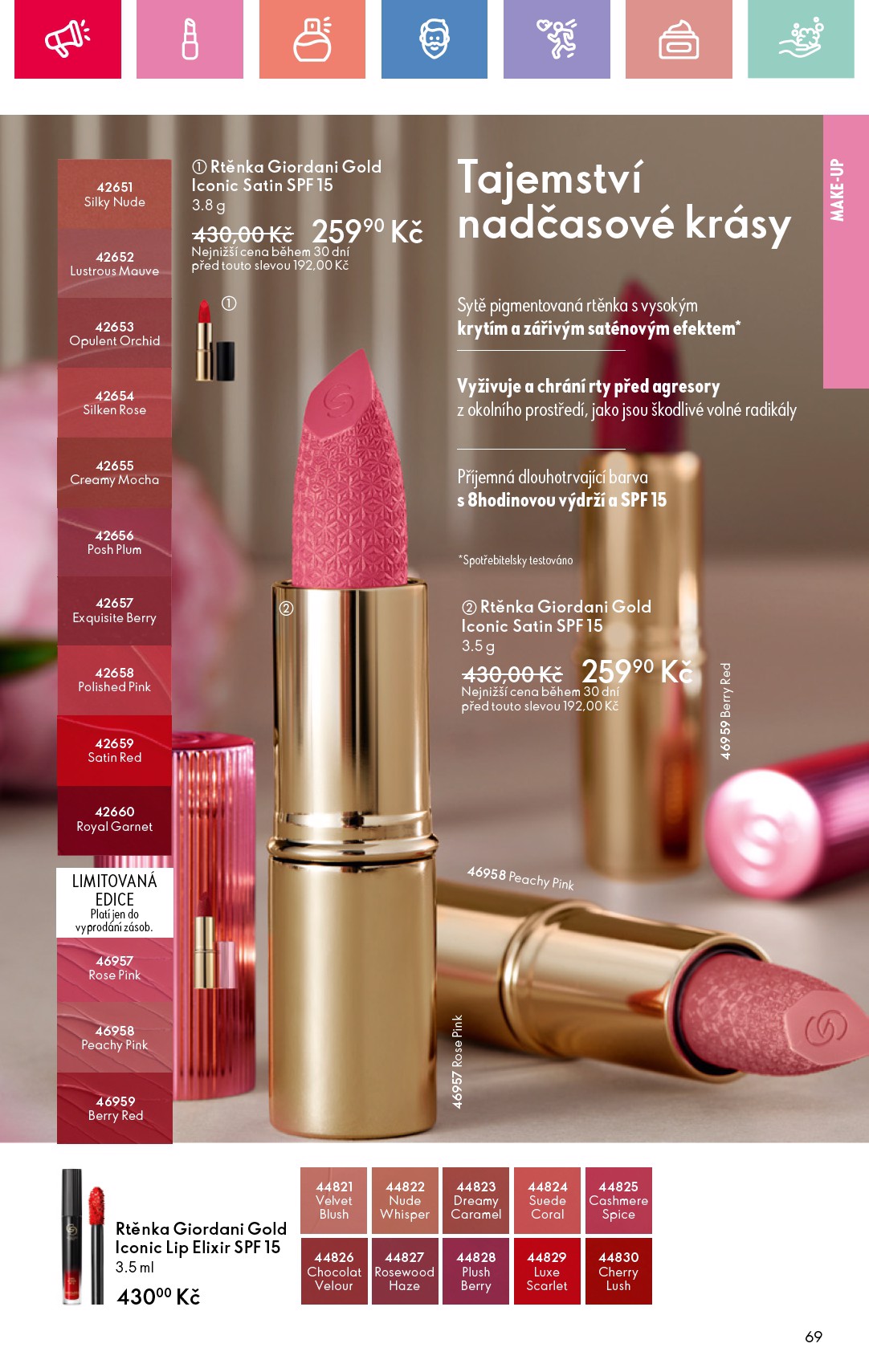 oriflame - Leták Oriflame od 15.06. do 05.07. - page: 69 oriflame - Leták Oriflame od 15.06. do 05.07. - page: 69