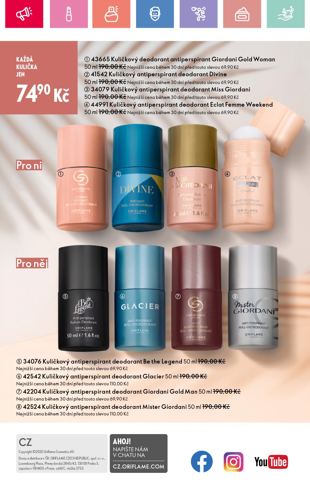 oriflame - Leták Oriflame od 06.07. do 26.07. - page: 164