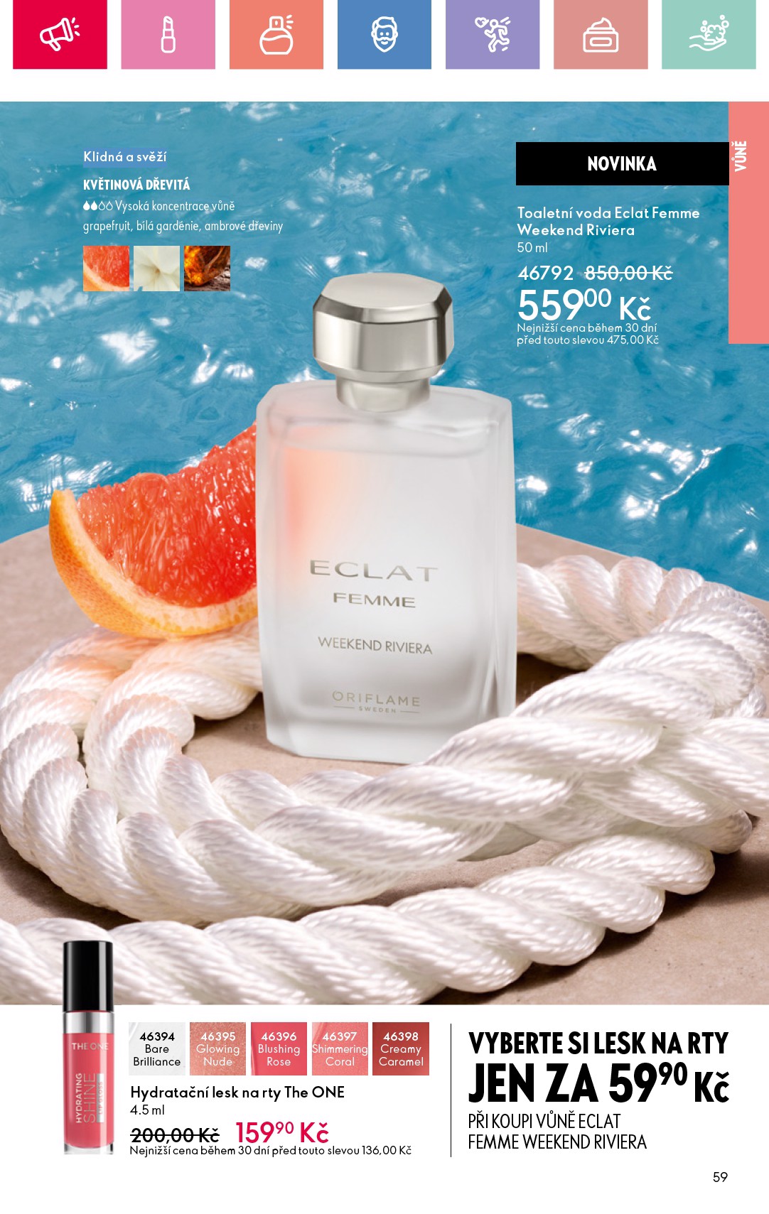 oriflame - Leták Oriflame od 06.07. do 26.07. - page: 59