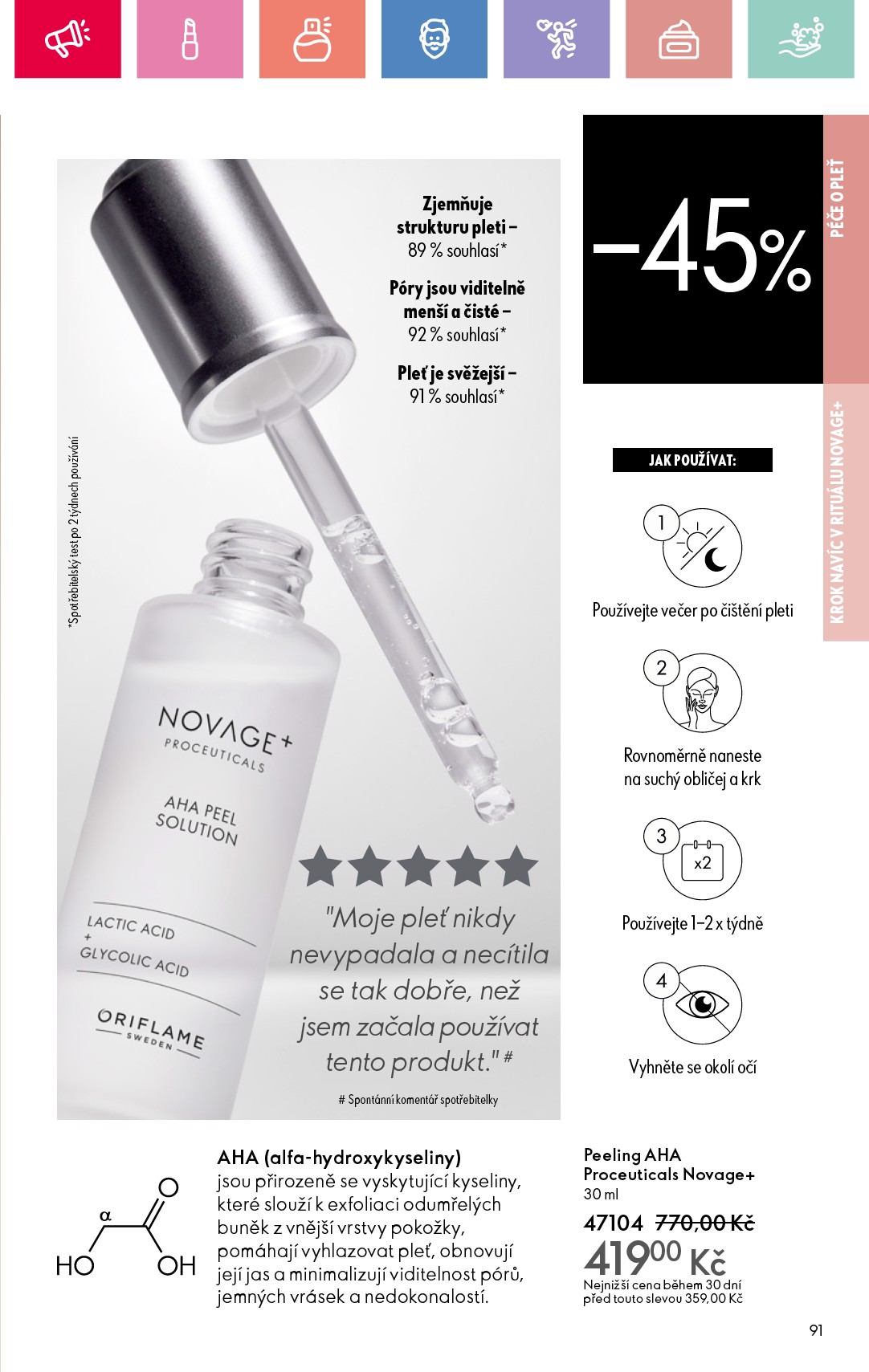 oriflame - Leták Oriflame od 17.08. do 06.09. - page: 91