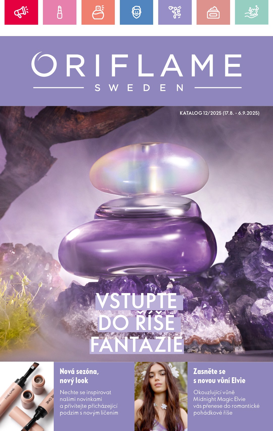 oriflame - Leták Oriflame od 17.08. do 06.09.