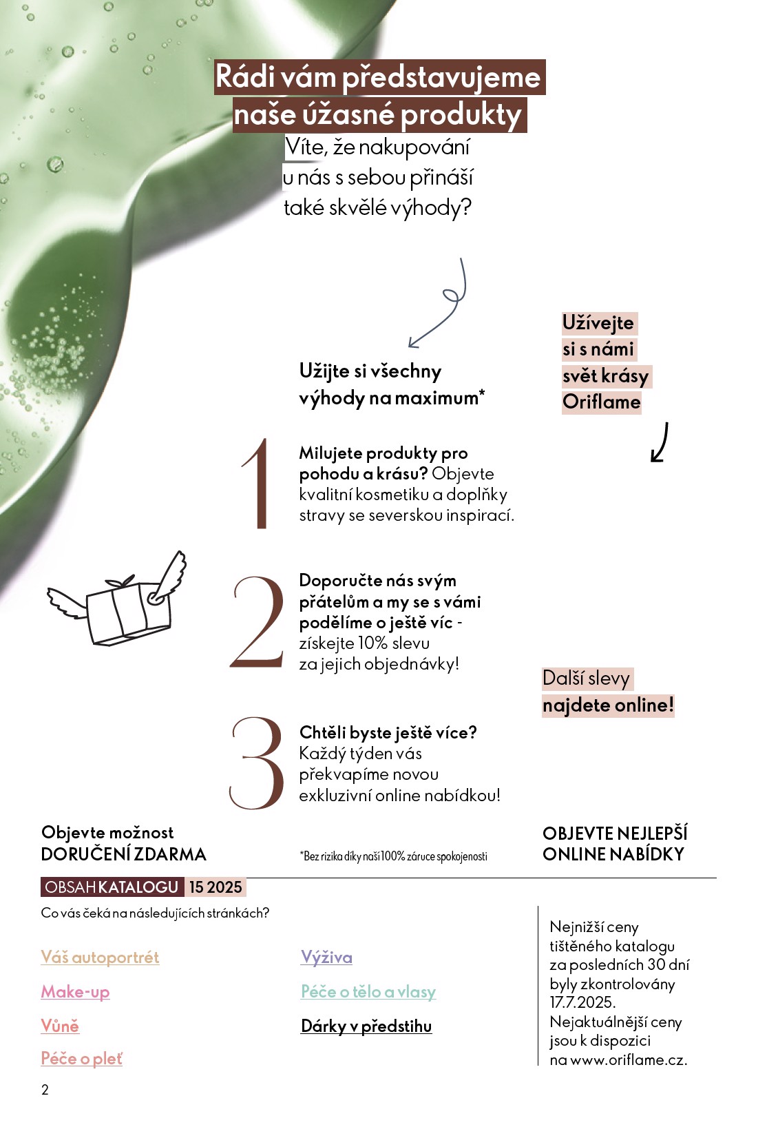 oriflame - Aktuální leták Oriflame od 22.10. do 11.11. - page: 2