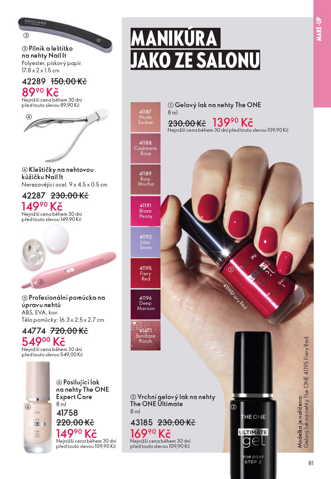 oriflame - Aktuální leták Oriflame od 12.11. do 02.12. - page: 81