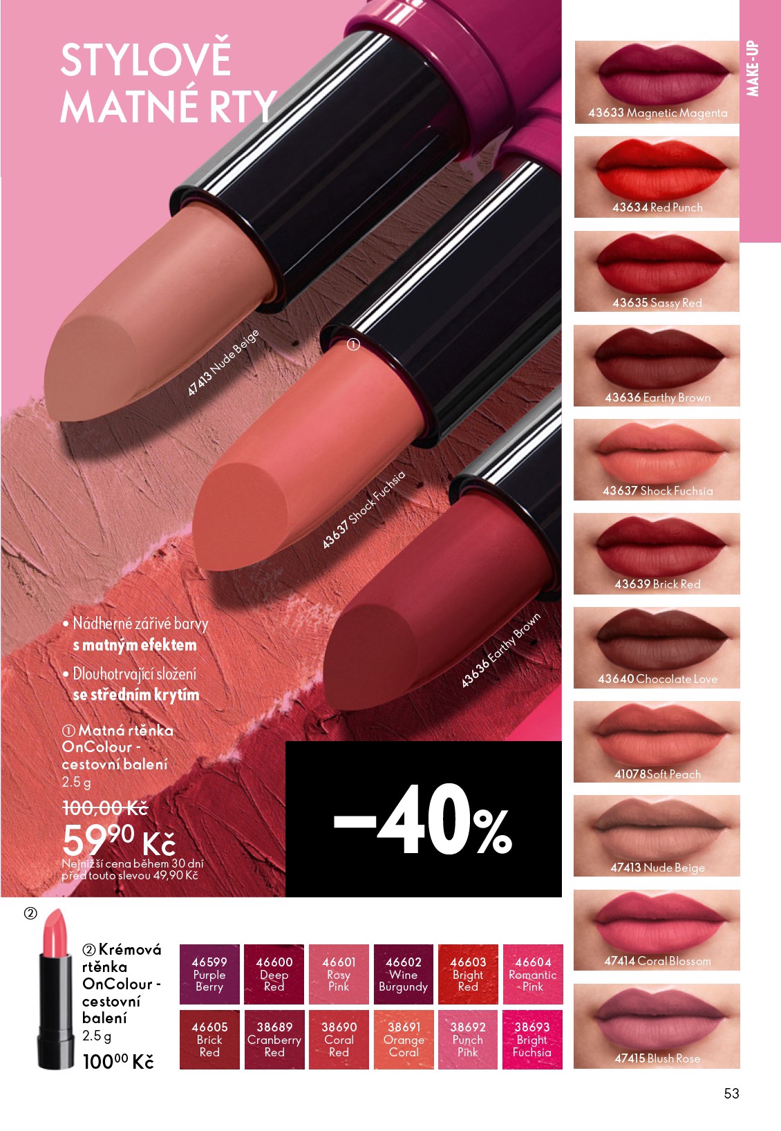 oriflame - Aktuální leták Oriflame od 30.12. do 20.01. - page: 53