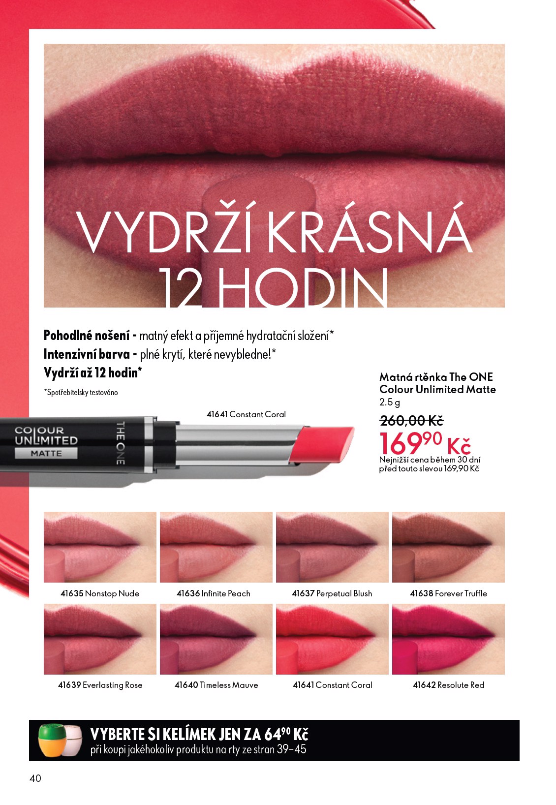 oriflame - Oriflame leták platný od středy 11.02.2026 do úterý 03.03.2026 - page: 40
