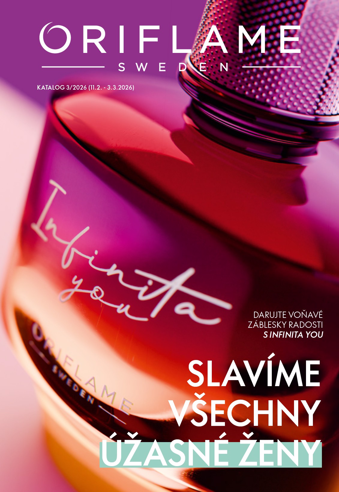 oriflame - Oriflame leták platný od středy 11.02.2026 do úterý 03.03.2026