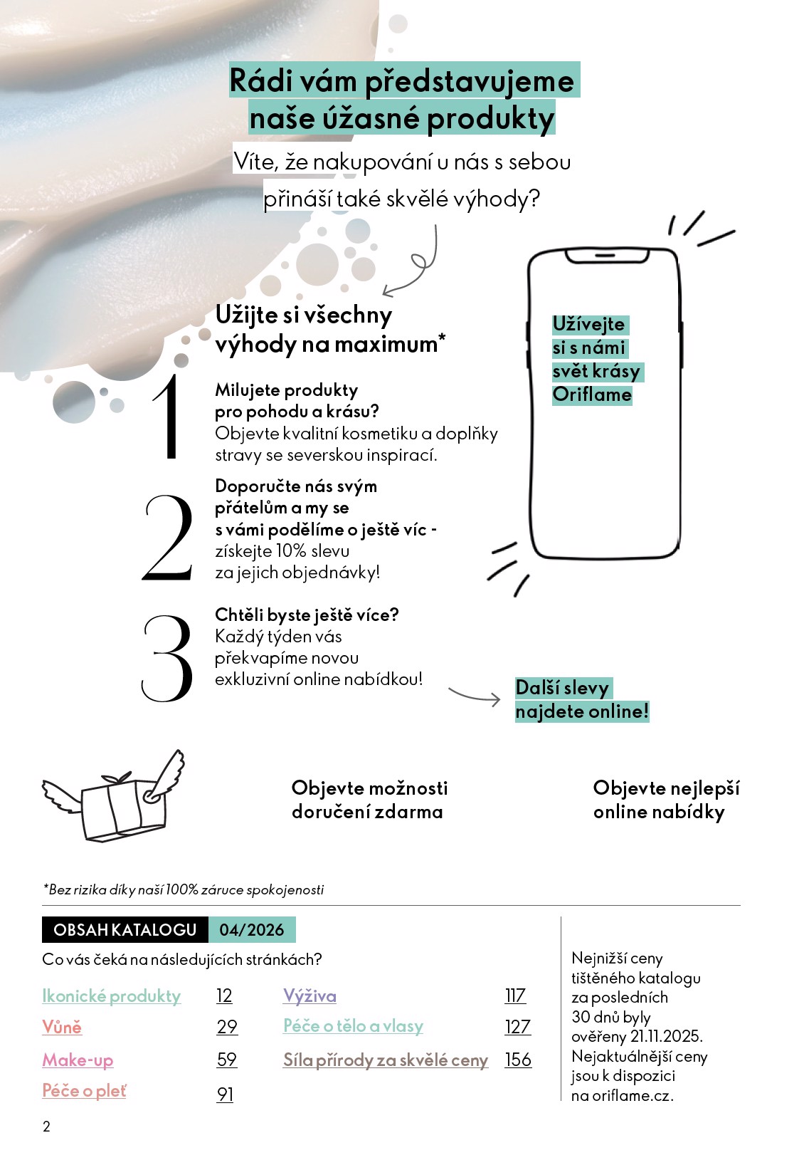 oriflame - Oriflame leták platný od středy 04.03.2026 do úterý 24.03.2026 - page: 2