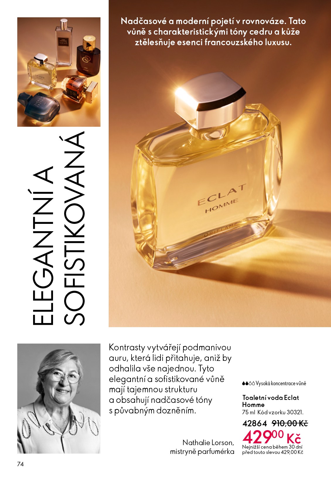 oriflame - Aktuální Oriflame leták platný od středy 15.04.2026 do úterý 05.05.2026 - page: 74