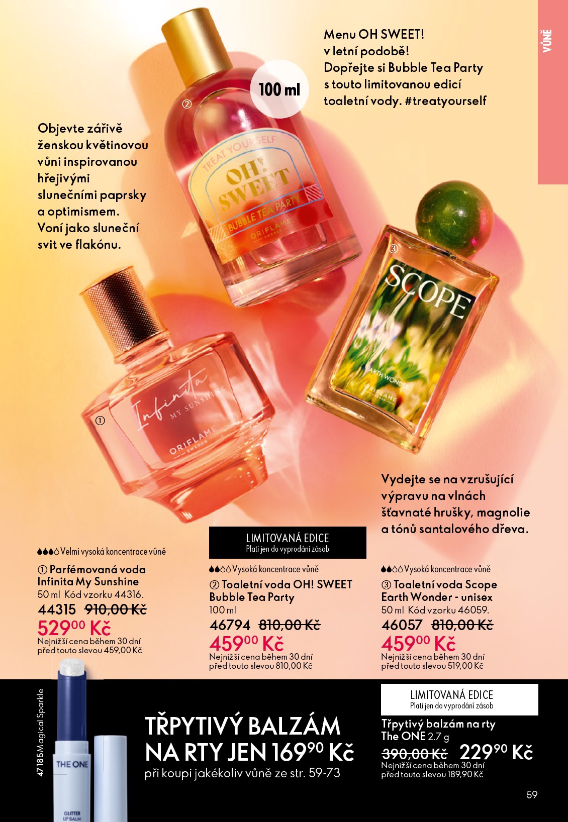oriflame - Aktuální Oriflame leták platný od středy 15.04.2026 do úterý 05.05.2026 - page: 59