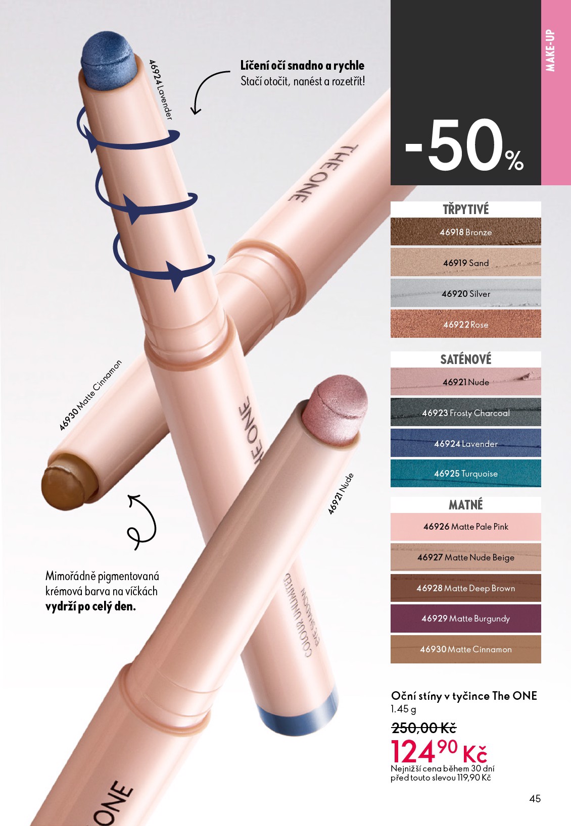 oriflame - Aktuální Oriflame leták platný od středy 15.04.2026 do úterý 05.05.2026 - page: 45