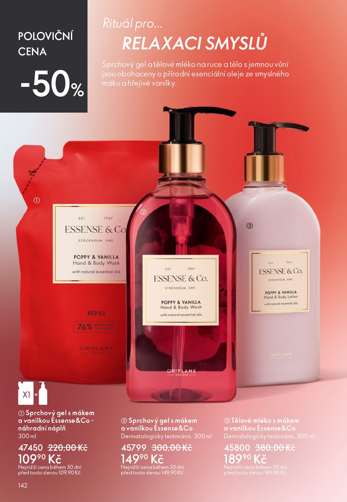 oriflame - Aktuální Oriflame leták platný od středy 15.04.2026 do úterý 05.05.2026 - page: 142