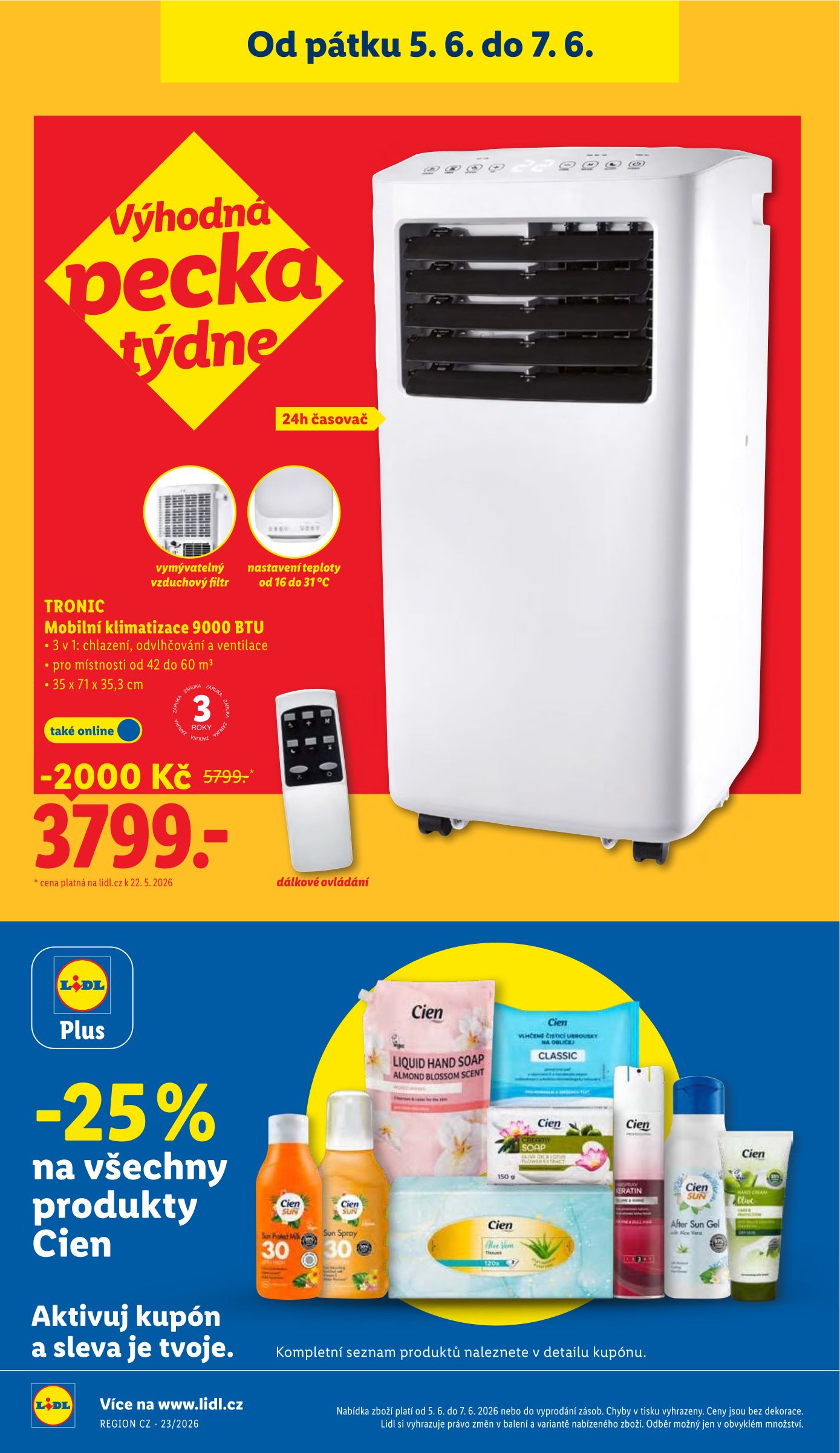 lidl - Lidl - Spotřební zboží leták na příští týden od pondělí 01.06.2026 do neděle 07.06.2026 - page: 29