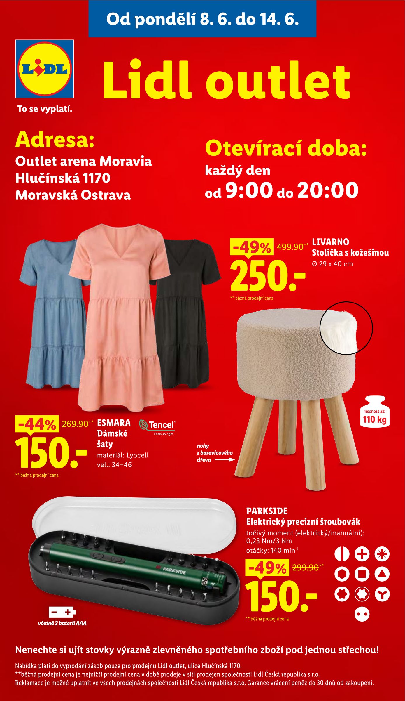 lidl - Lidl leták na příští týden od pondělí 08.06.2026 do středy 10.06.2026 - page: 50