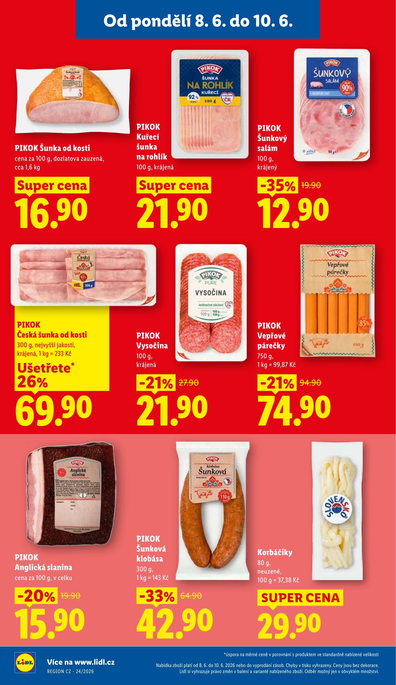 lidl - Lidl leták na příští týden od pondělí 08.06.2026 do středy 10.06.2026 - page: 16