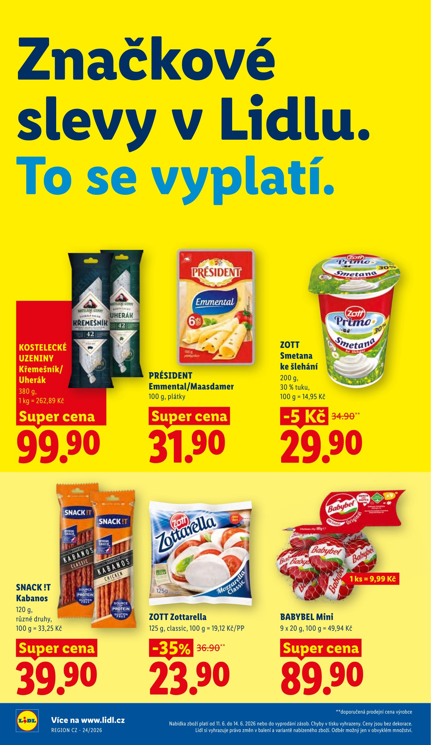 lidl - Lidl leták na příští týden od čtvrtka 11.06.2026 do neděle 14.06.2026 - page: 20