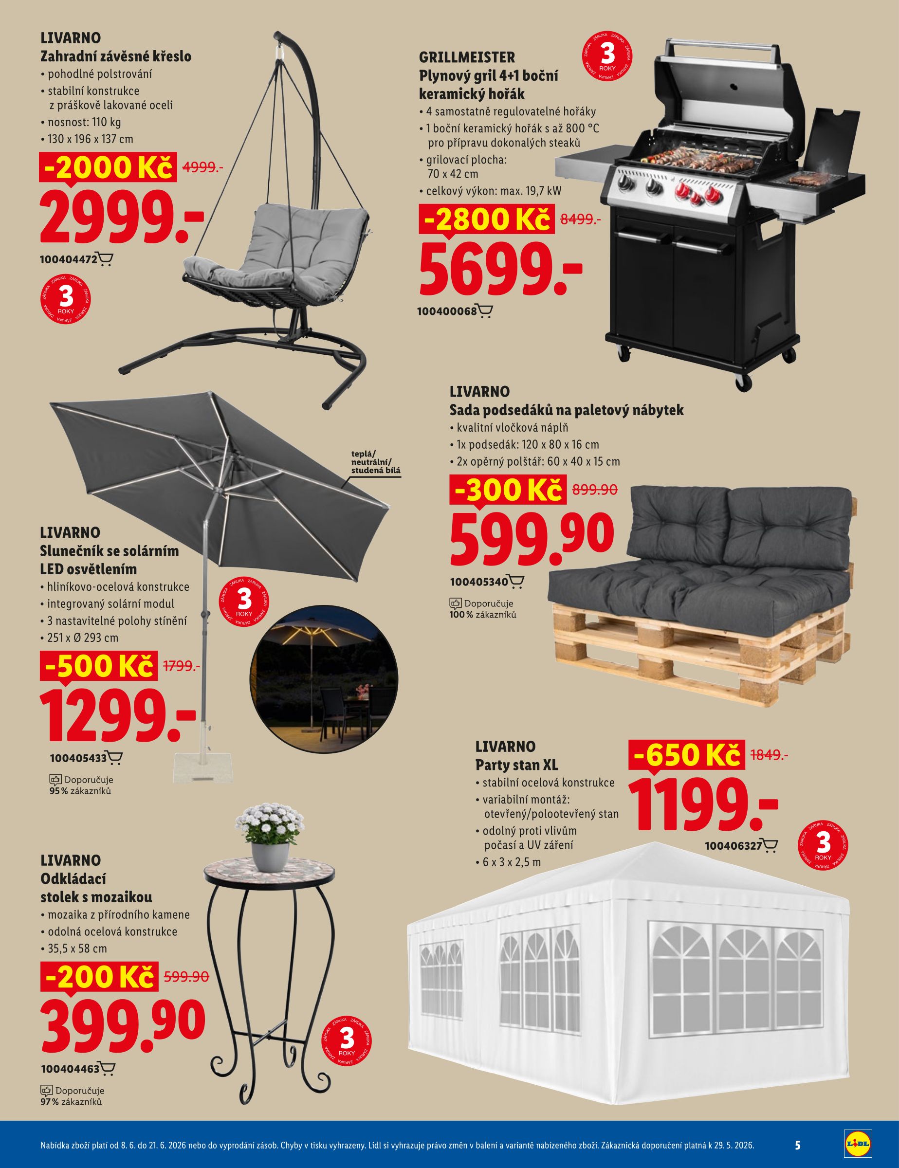 lidl - Lidl.cz leták na příští týden od pondělí 08.06.2026 do neděle 21.06.2026 - page: 5