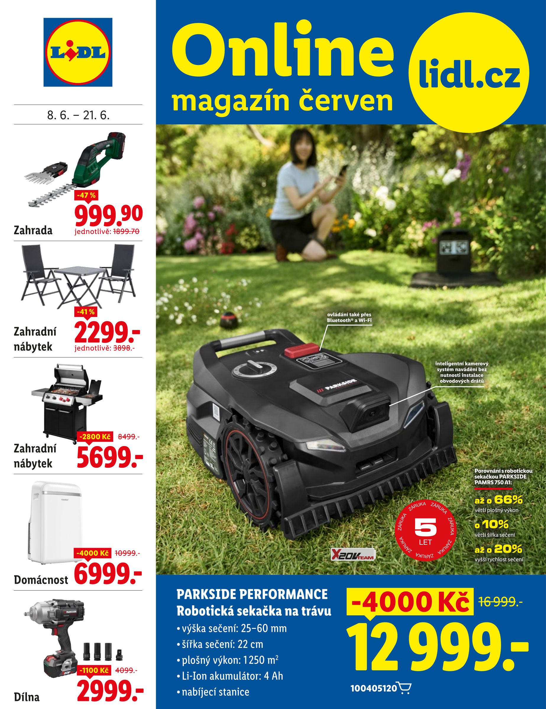 lidl - Lidl.cz leták na příští týden od pondělí 08.06.2026 do neděle 21.06.2026