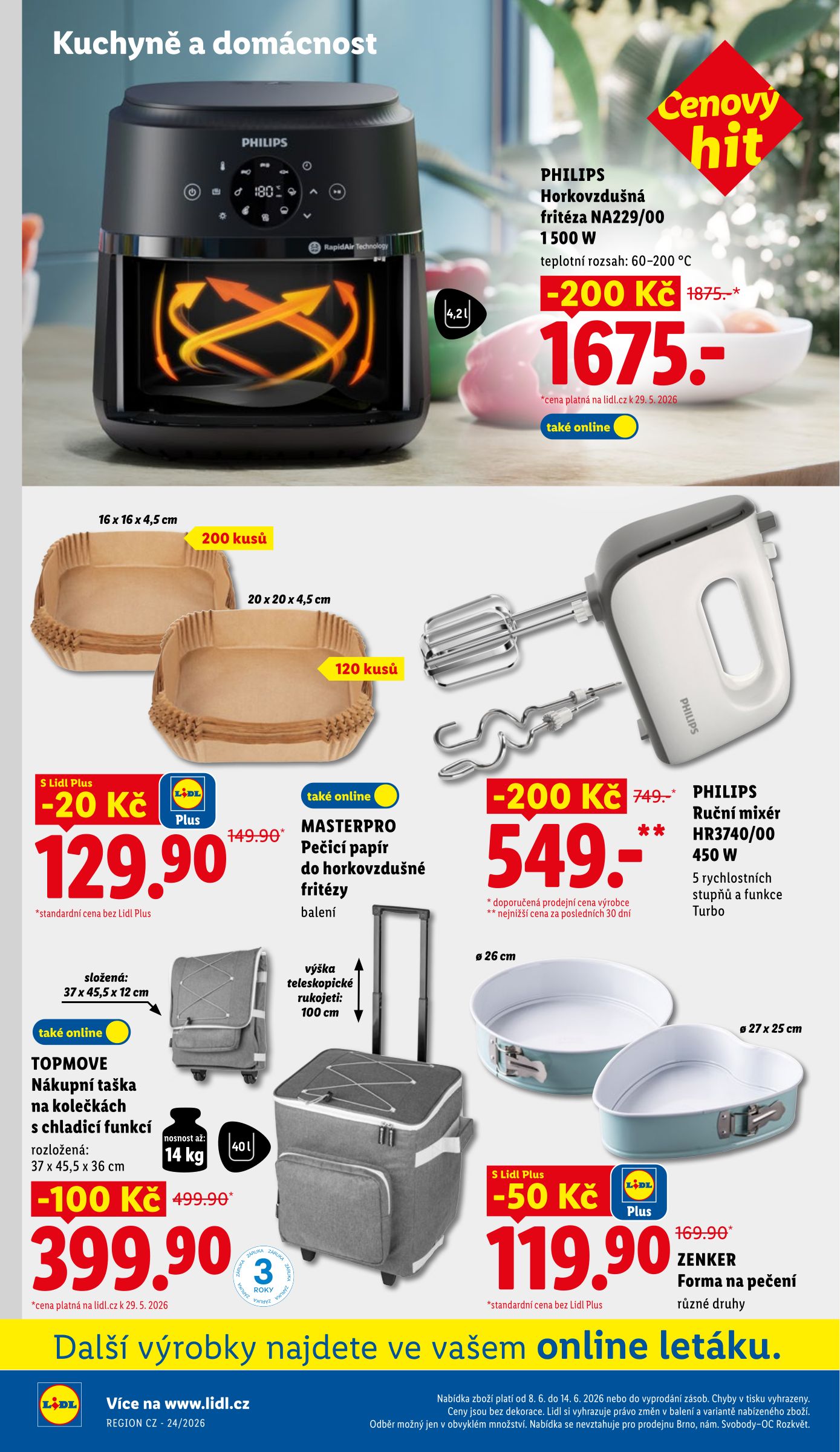lidl - Lidl - Spotřební zboží leták na příští týden od pondělí 08.06.2026 do neděle 14.06.2026 - page: 16