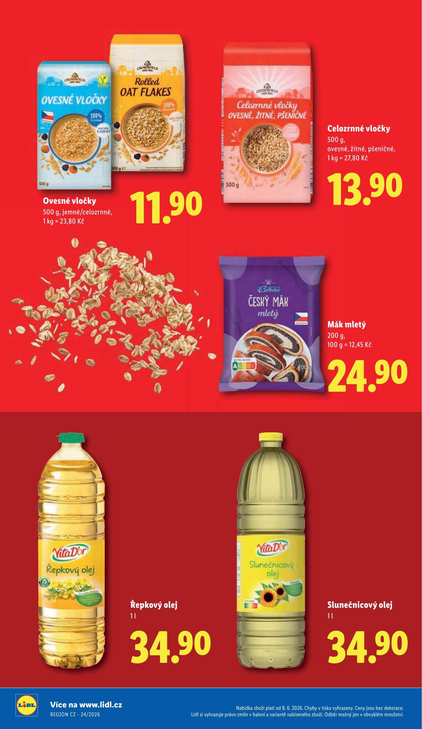 lidl - Lidl - Další ceny v klidu leták na příští týden od pondělí 08.06.2026 do středy 30.09.2026 - page: 16