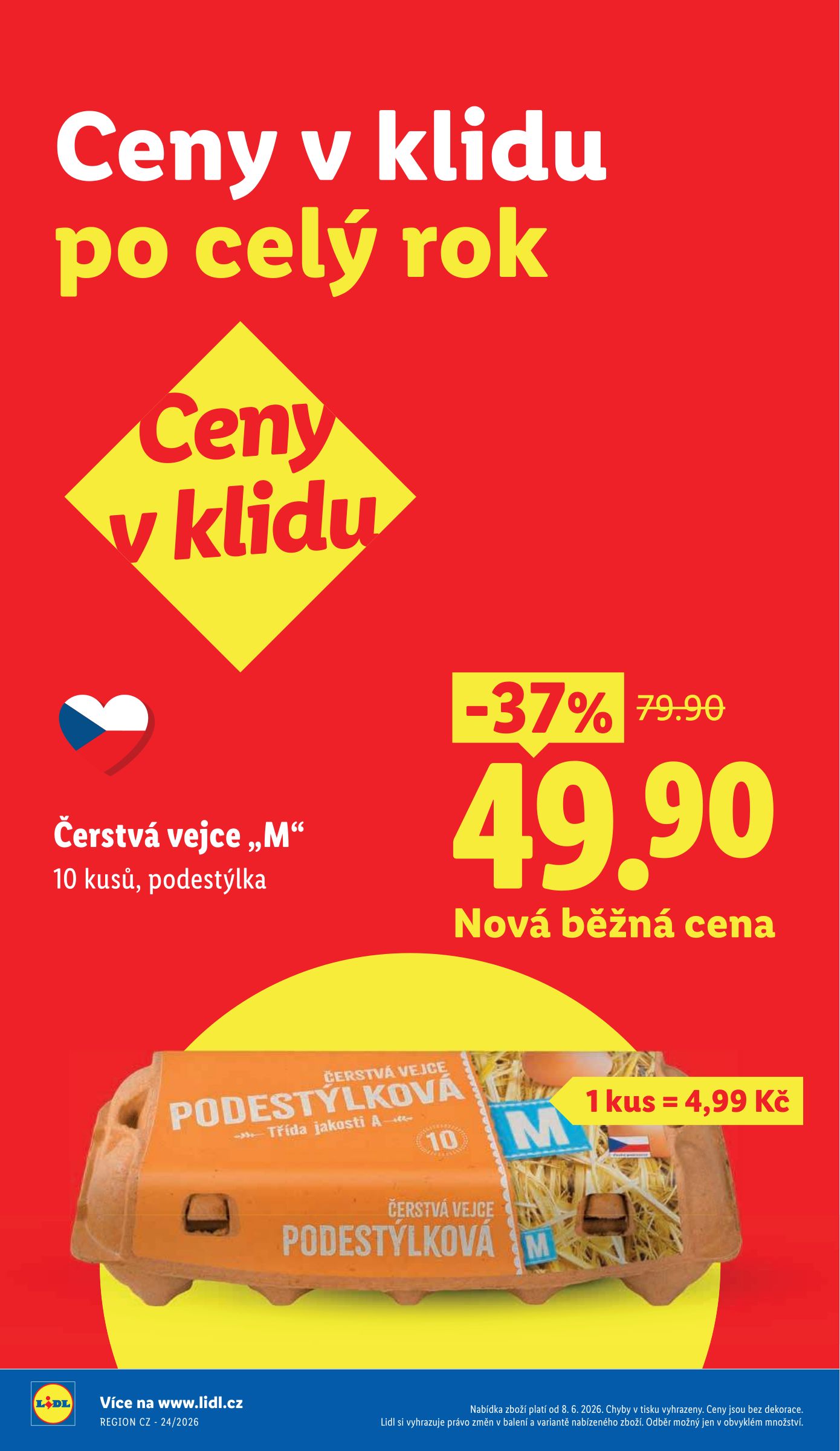 lidl - Lidl - Další ceny v klidu leták na příští týden od pondělí 08.06.2026 do středy 30.09.2026 - page: 18